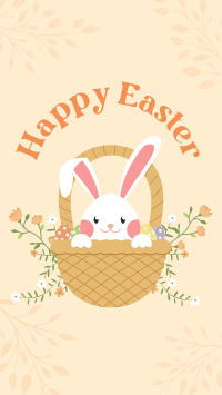 Modern Easter Bunny Instagram Reel Image Preview