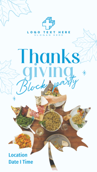 Thanksgiving Block Party Instagram Reel