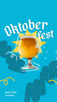 Oktoberfest Beer Festival Instagram Reel Image Preview