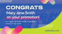 Congratulatory Job Promotion Facebook Event Cover