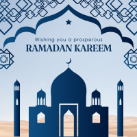 Ramadan Kareem Sunset Instagram Post Image Preview