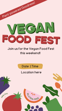 Blocky Vegan Food Fest YouTube Short