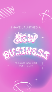 Y2K New Business Instagram Story