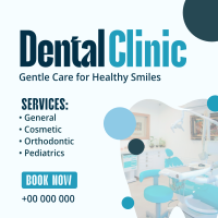 Professional Dental Clinic Instagram Post Image Preview