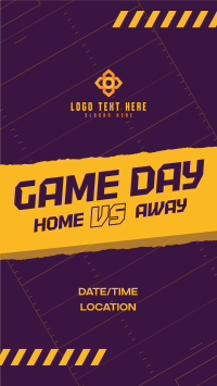 Football Match Day TikTok Video Design