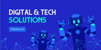 Digital & Tech Solutions Twitter Post