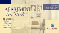 Contemporary Unit For Rent Facebook Event Cover