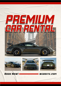 Luxury Car Rental Flyer