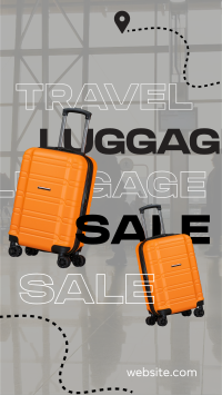 Travel Luggage Sale Instagram Story