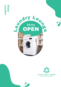 Laundry Lounge Flyer