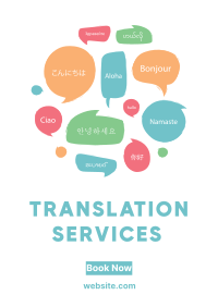 Translation Services Poster