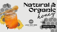 Delicious Organic Pure Honey Animation