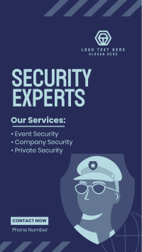 Security Experts Services Instagram Story