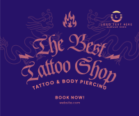 Tattoo & Piercings Facebook Post