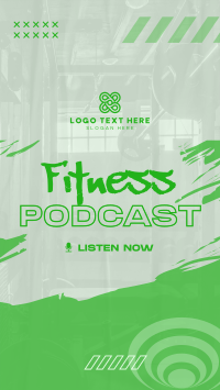 Grunge Fitness Podcast Facebook Story