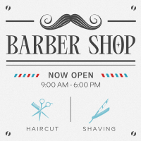 Classic Barber Shop Opening Instagram Post Image Preview