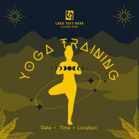 Let  Yoga Flow Instagram Post Design