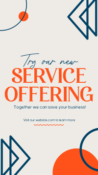 New Service Offer Facebook Story