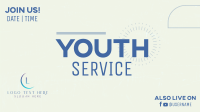 Youth Service Facebook Event Cover