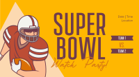 Super Bowl Night Live Animation