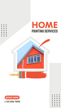 Home Painting Services Instagram Story