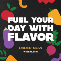 Food Flavors Quote Instagram Post