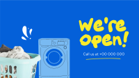 Laundry Opening Facebook Event Cover