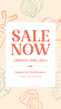 Farmers Market Sale Facebook Story