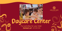 Fun Daycare Center Twitter Post