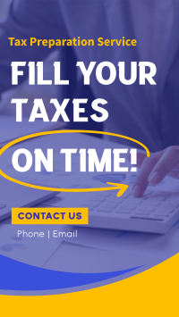 Fill Your Taxes Instagram Reel