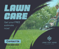 Lawn Maintenance Services Facebook Post