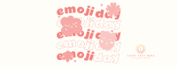Emojis & Flowers Facebook Cover