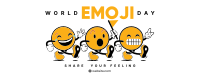 Fun Emoji's Facebook Cover Design