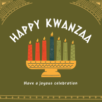 Kwanzaa Candles Instagram Post