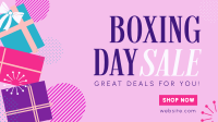 Boxing Day Special Deals Animation