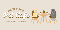 Pet Cafe Opening Twitter Post