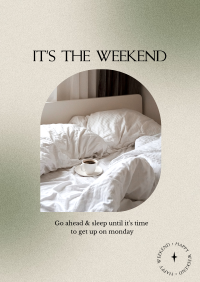 Weekend Relax Poster