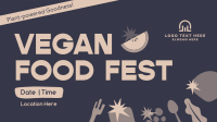 Blocky Vegan Food Fest Animation