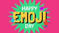 Happy Emoji Day Animation