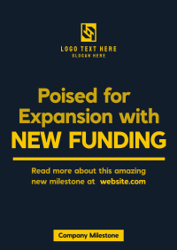 New Funding Expansion Poster