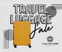 Travel Luggage Discounts Facebook Post