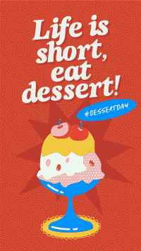 Retro Dessert Day  TikTok Video