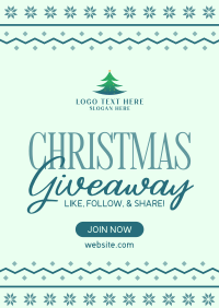Christmas Giveaway Promo Poster