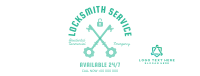 Locksmith Facebook Cover example 4