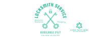 Vintage Locksmith Facebook Cover