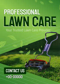 Professional Lawn Care Flyer