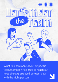 Meet Team Employee Flyer