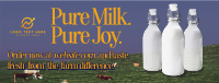 Retro Milk Produce Facebook Cover