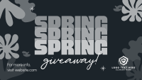 Spring Giveaway Video Design