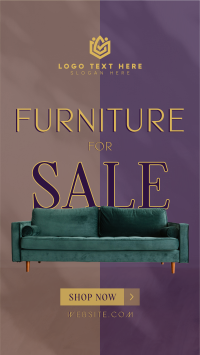 Sofa Furniture Sale Facebook Story